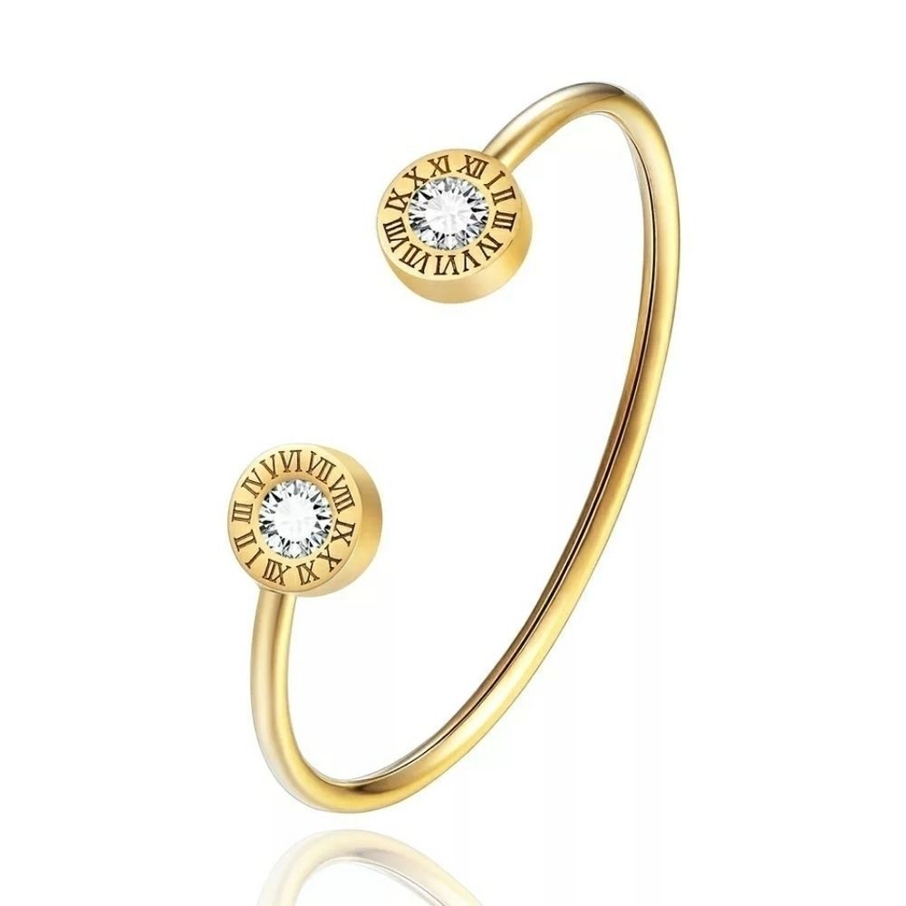 Trendy Roman Numerals Bracelet - SSP